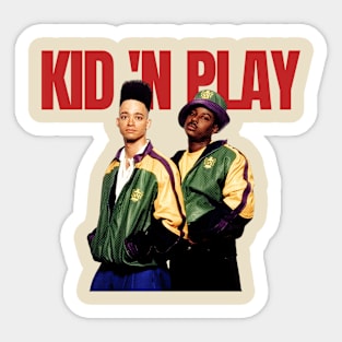 Kid 'N Play 90s Aesthetic Design Sticker